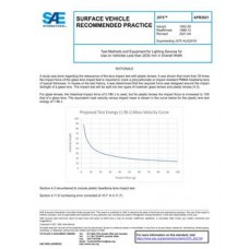 SAE J575 Test Methods and Equipment for Lighting Devices for Use on Vehicles Less than 2032 mm in Overall Width : 2021 