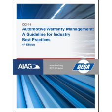 CQI-14-4 : Automotive Warranty Management, 2022