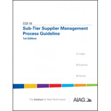 CQI-19 : Sub-Tier Supplier Management Process Guideline